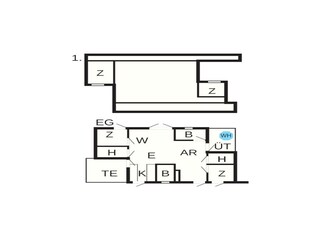 Ferienhaus Kongsmark Grundriss 2