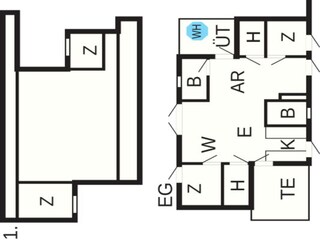 Ferienhaus Kongsmark Grundriss 3