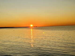Sonnenuntergang am Nordstrand