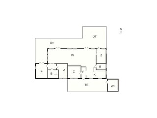 Ferienhaus Vejby Strand Grundriss 13