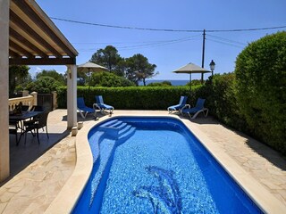 Casa de vacaciones Cala Santanyí Grabación al aire libre 7