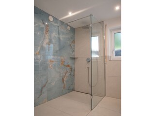 Spacious shower