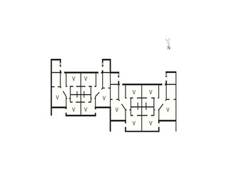 Parc de vacances Humlum Plan d'étage 34