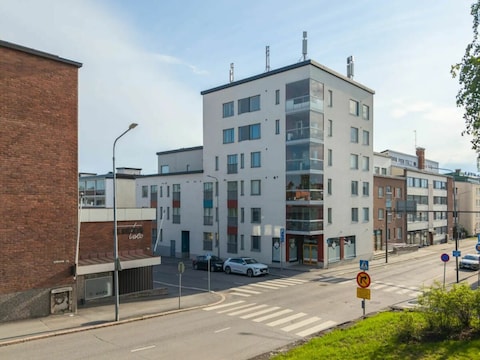 Ferienhaus Modernes Apartment im nordischen Stil mit 2 Schlafzimmern | Stadtzentrum von Kuopio