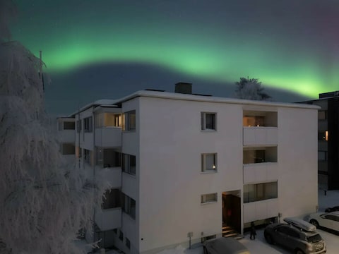 Ferienhaus Homelike 3BR Apt. with Private Sauna in Centre of Rovaniemi