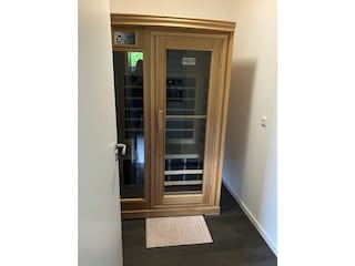 Sauna der Ferienwohnung Wiekenhuus
