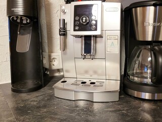 Kaffeemaschine und Sodastream