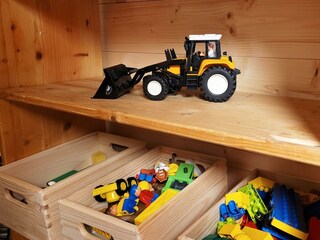 Spielzeug Dachboden