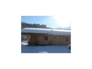Hausansicht Winter