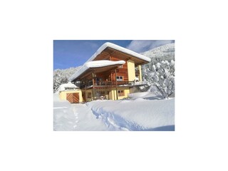 Hausansicht Winter