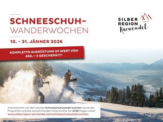 Information zu unseren Schneeschuhwanderwochen