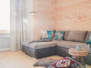 Ausziehbare Couch