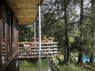Natur-Freibad im Sommer