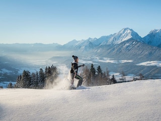Schneeschuhwandern ab Haustüre inklusive Verleih