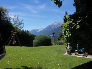 Aussicht vom Garten