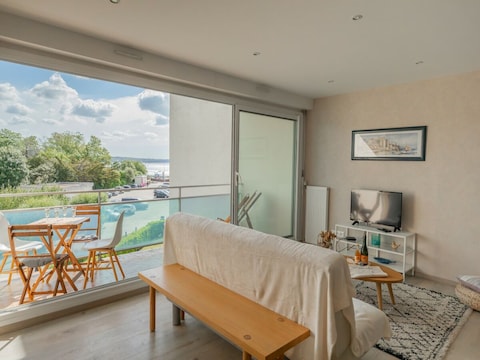 Apartment Ferienwohnung 100m vom Sandstrand in Plougonvelin