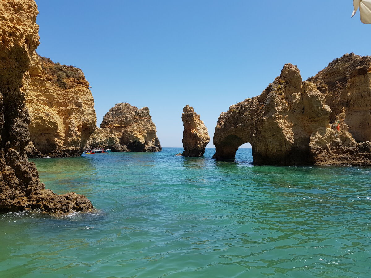 Ponte da Piedade - Grottenfahrt oder Kajaktour