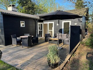 Ferienhaus Udsholt Strand Außenaufnahme 2
