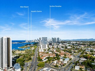 Appartement Broadbeach Buitenaudio-opname 3