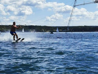 Wakebord-Anlage