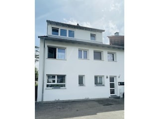 Frontansicht von Privatstraße