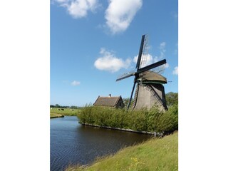 Windmühle in der Nähe
