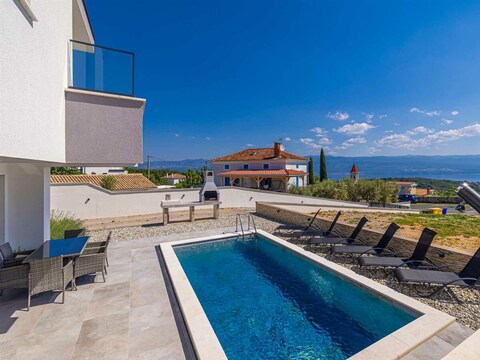 Holiday house Rosemary with panoramic seaview