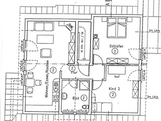 Layout of the apartment