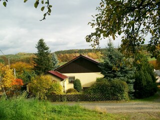 Hausrückseite