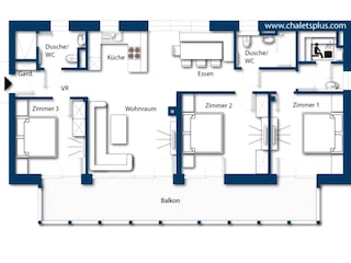 Apartment Rauris Floor Plan 30