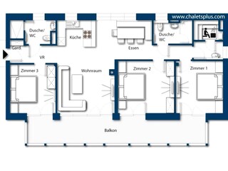 Ferienhaus Rauris Grundriss 24