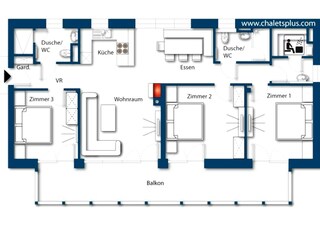 Casa per le vacanze Rauris Pianta del piano 33