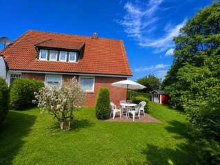 Ferienwohnung Wangerland Außenaufnahme 2