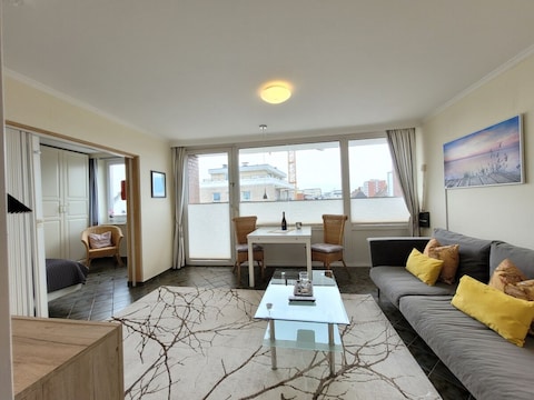 2-Zi-Ferienwohnung "Holiday by the Sea" in Top-Strandlage