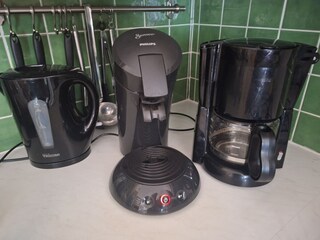 Kaffeemaschinen und Wasserkocher