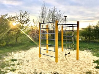 Spielplatz in der Ferienhausanlage