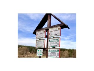 Wanderrouten vor Ort