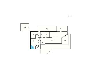 Ferienhaus Spodsbjerg Grundriss 28