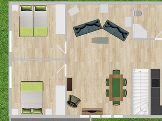 Ferienwohnung Wangerland Grundriss 7