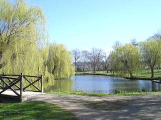 ...auf dem Weg durch den Kurpark....