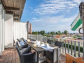 Balkon mit Ostseeblick