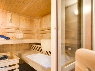 Sauna im UG