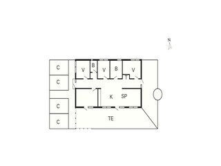 Ferienhaus Saltum Grundriss 6