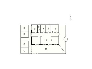 Ferienhaus Saltum Grundriss 5
