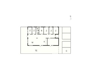 Ferienhaus Saltum Grundriss 4