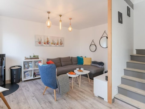 Apartment Charmantes Haus in Meeresnähe mit Garten