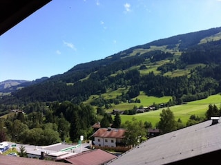 Blick vom Balkon