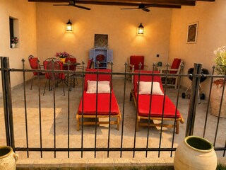 Überdachte Terrasse
