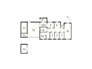 Casa per le vacanze Ejerslev Pianta del piano 36