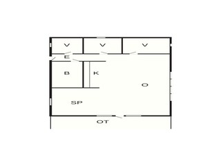 Holiday house Jægerspris Floor Plan 5